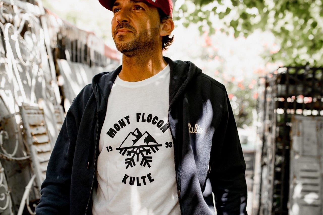 HOOD ZIP CORPO SCRIPT MARINE