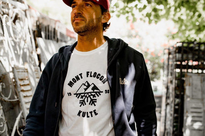 HOOD ZIP CORPO SCRIPT MARINE