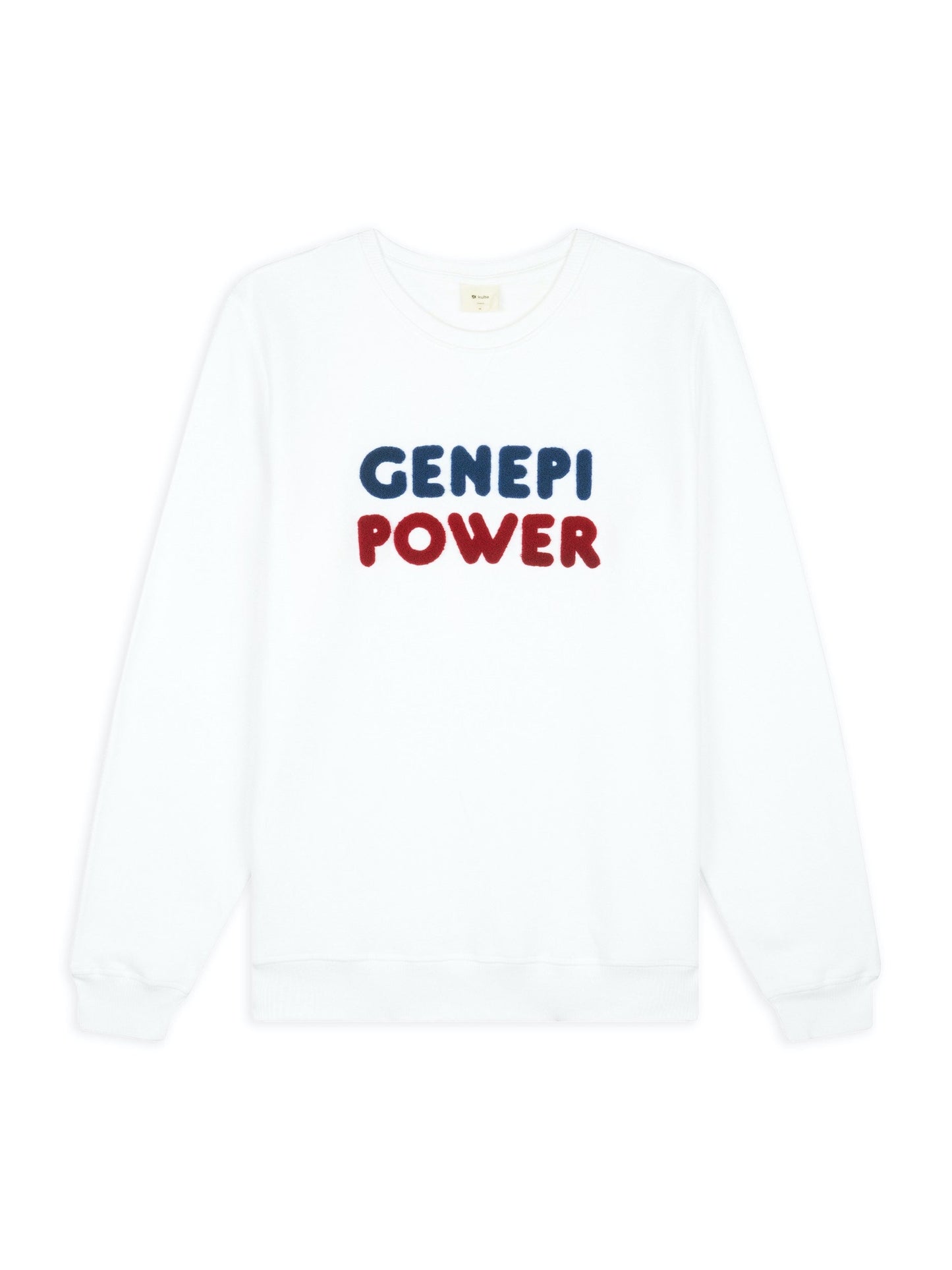 GENEPI WHITE SWEATSHIRT