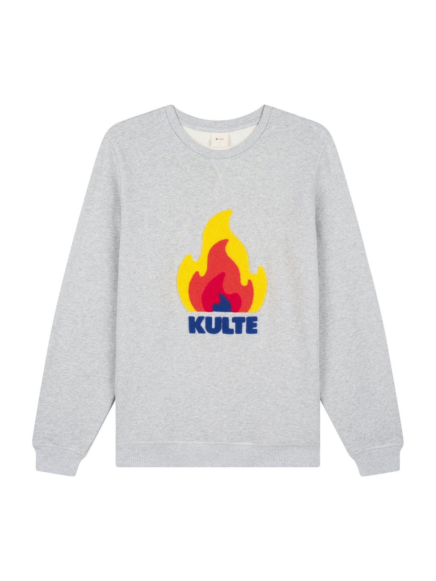 GREY FLAME SWEATSHIRT