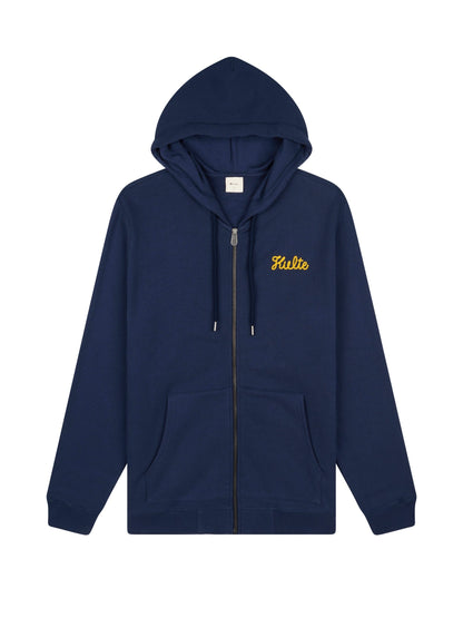 HOOD ZIP CORPO SCRIPT MARINE
