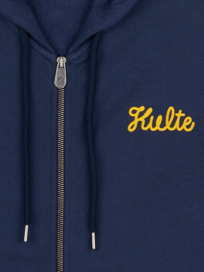 HOOD ZIP CORPO SCRIPT MARINE