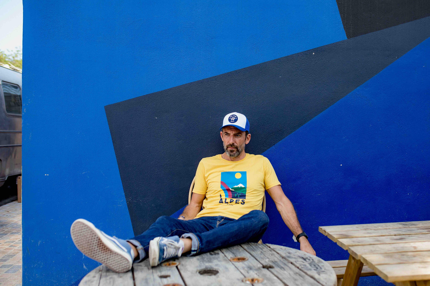 CASQUETTE SCRATCH BLEU