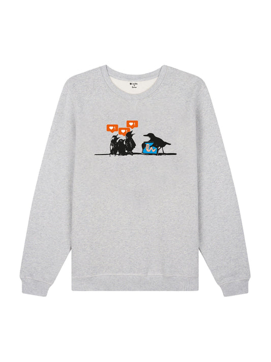 SWEAT BIRDS GREY