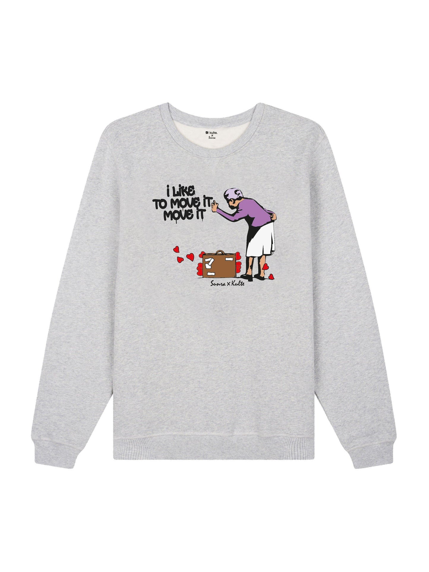 SWEAT I LIKE TO MOVE IT GREY