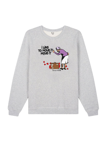 SWEAT I LIKE TO MOVE IT GREY