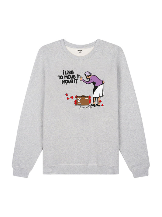 SWEAT I LIKE TO MOVE IT GREY