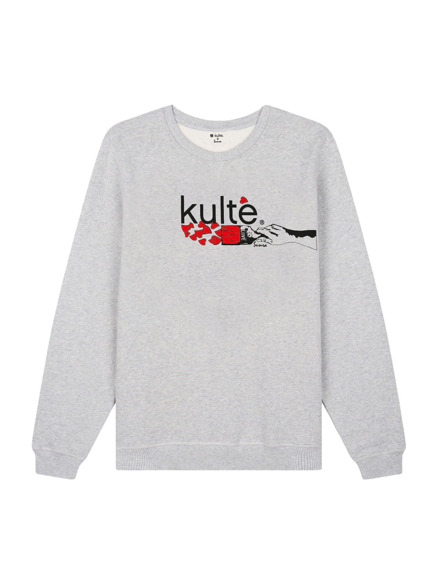 MAGIC BRUSH GREY SWEATSHIRT