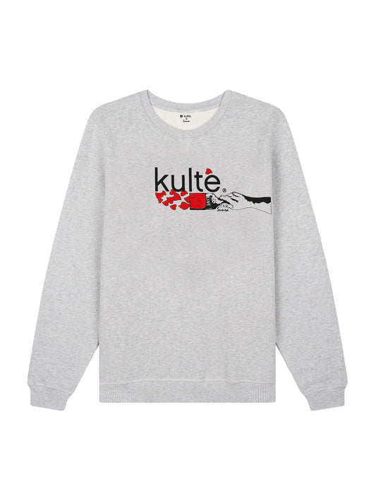 MAGIC BRUSH GREY SWEATSHIRT