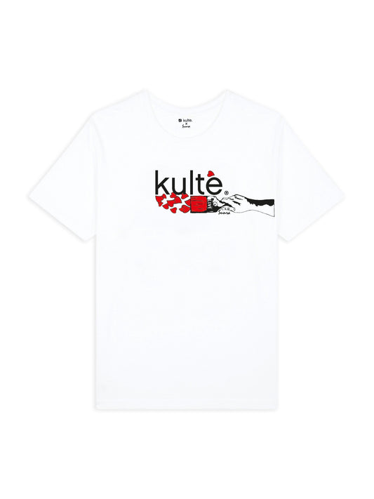 T-SHIRT MAGIC BRUSH WHITE