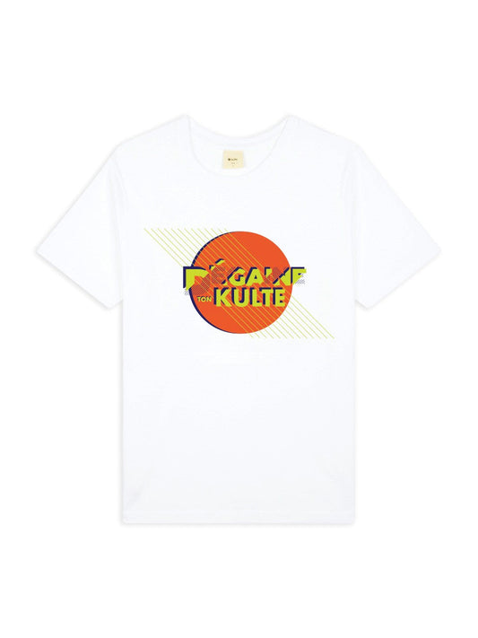 T-SHIRT DEGAINE TON KULTE WHITE