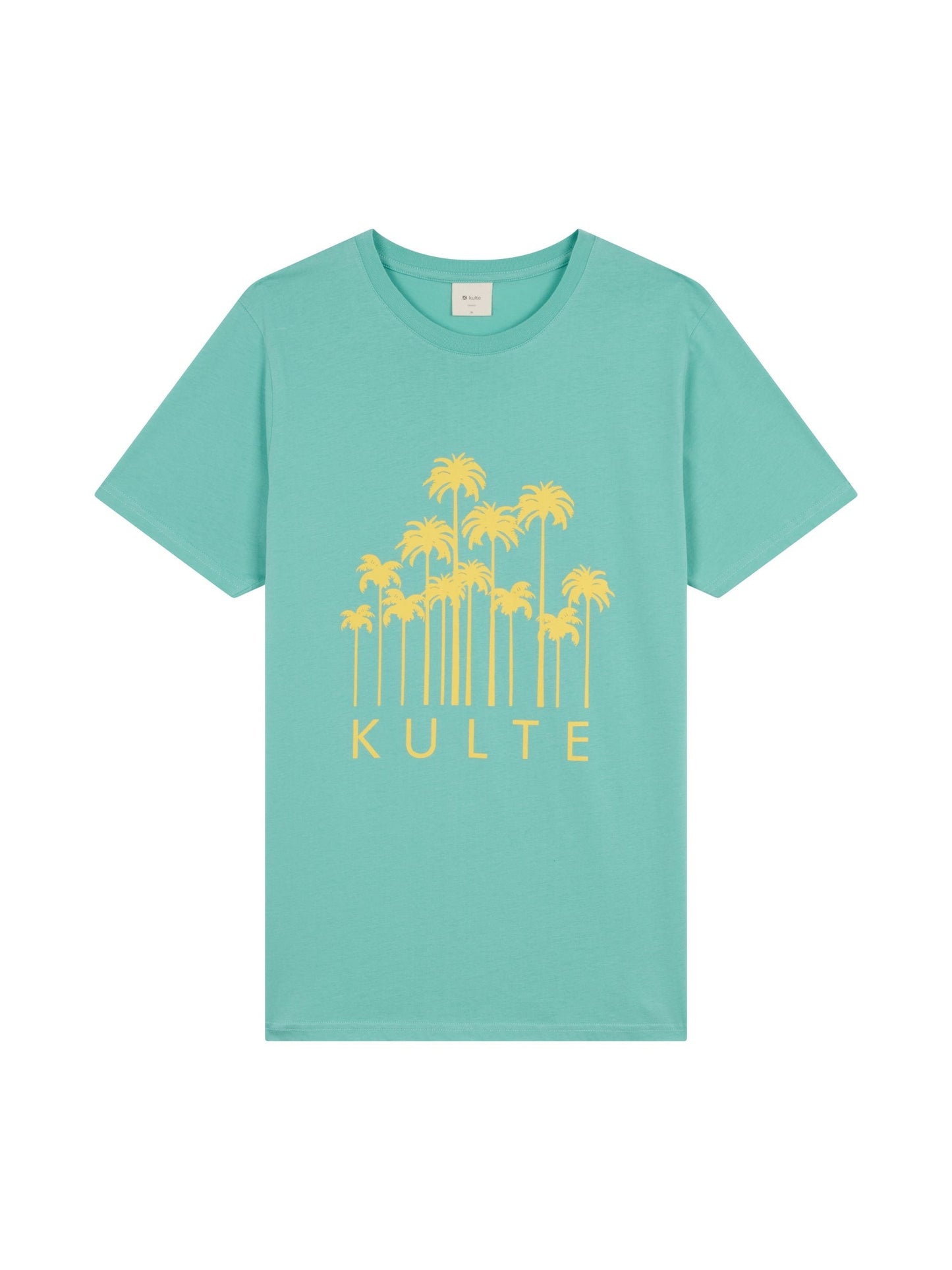 T-SHIRT PALMS GREEN