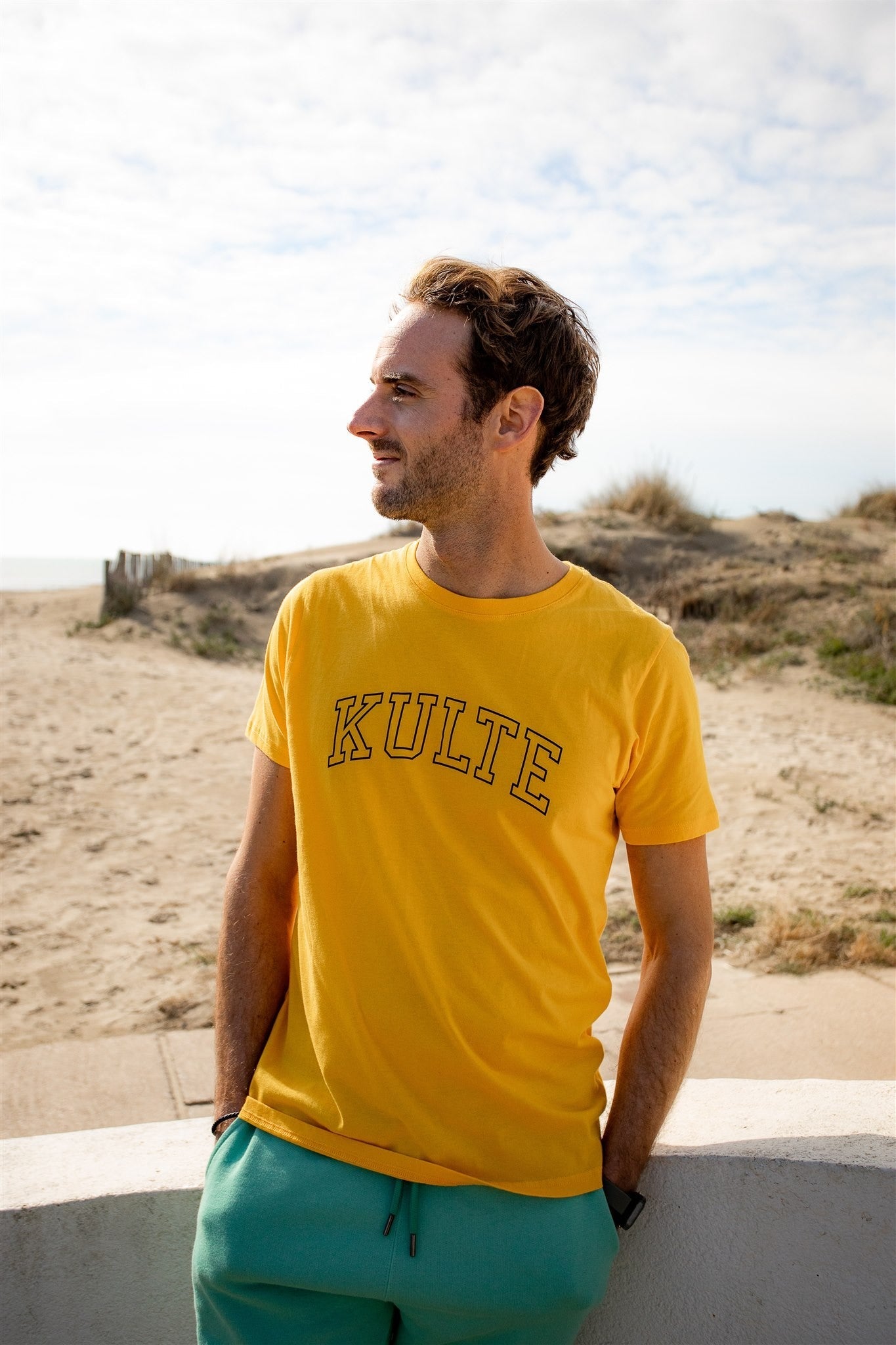 T-SHIRT CORPO ATHLETIC YELLOW