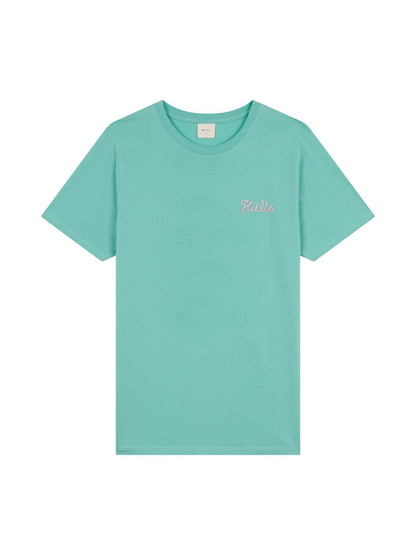 T-SHIRT CORPO SCRIPT GREEN