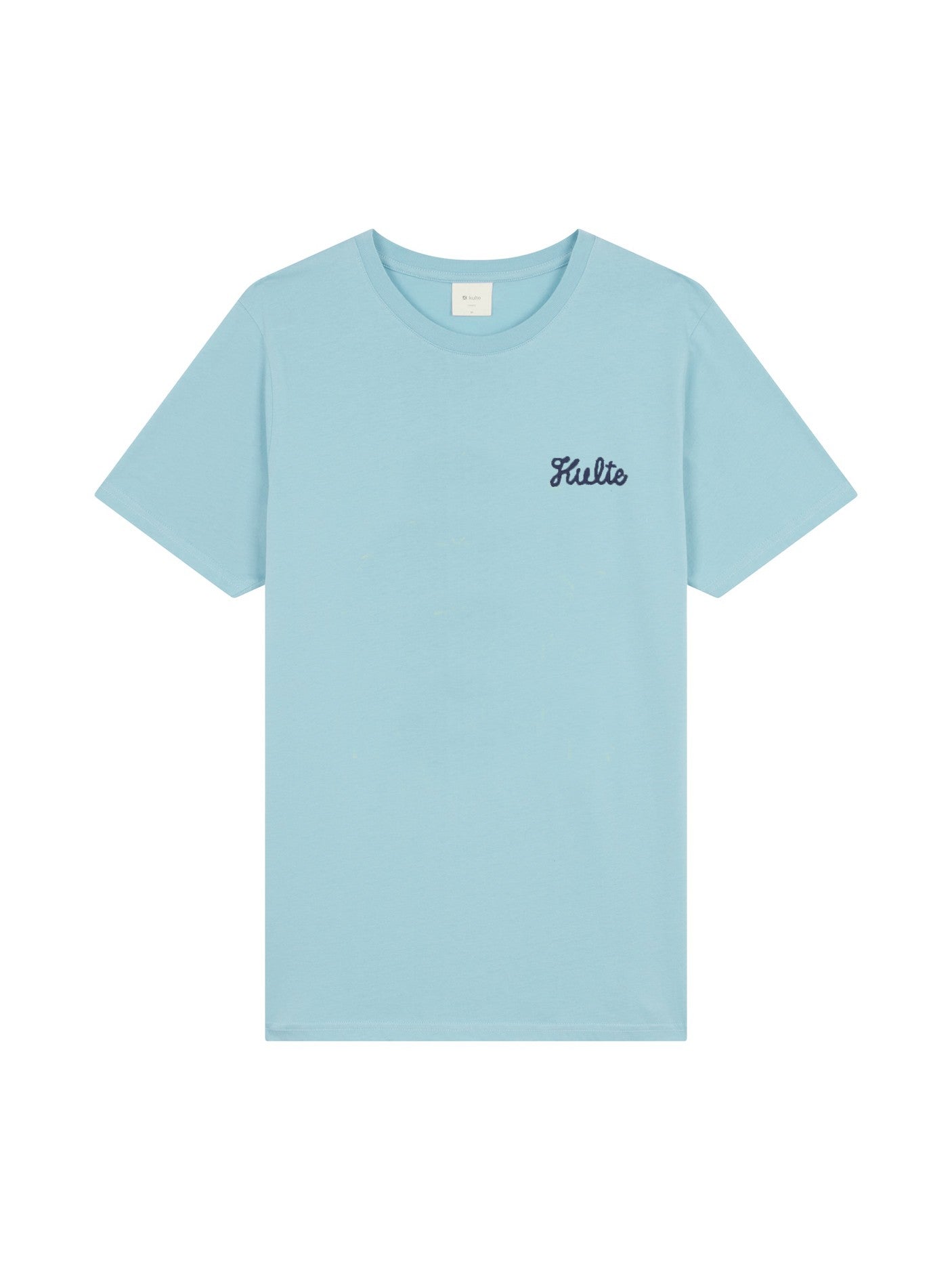 T-SHIRT CORPO SCRIPT LIGHT BLUE
