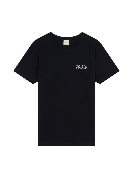 T-SHIRT CORPO SCRIPT BLACK