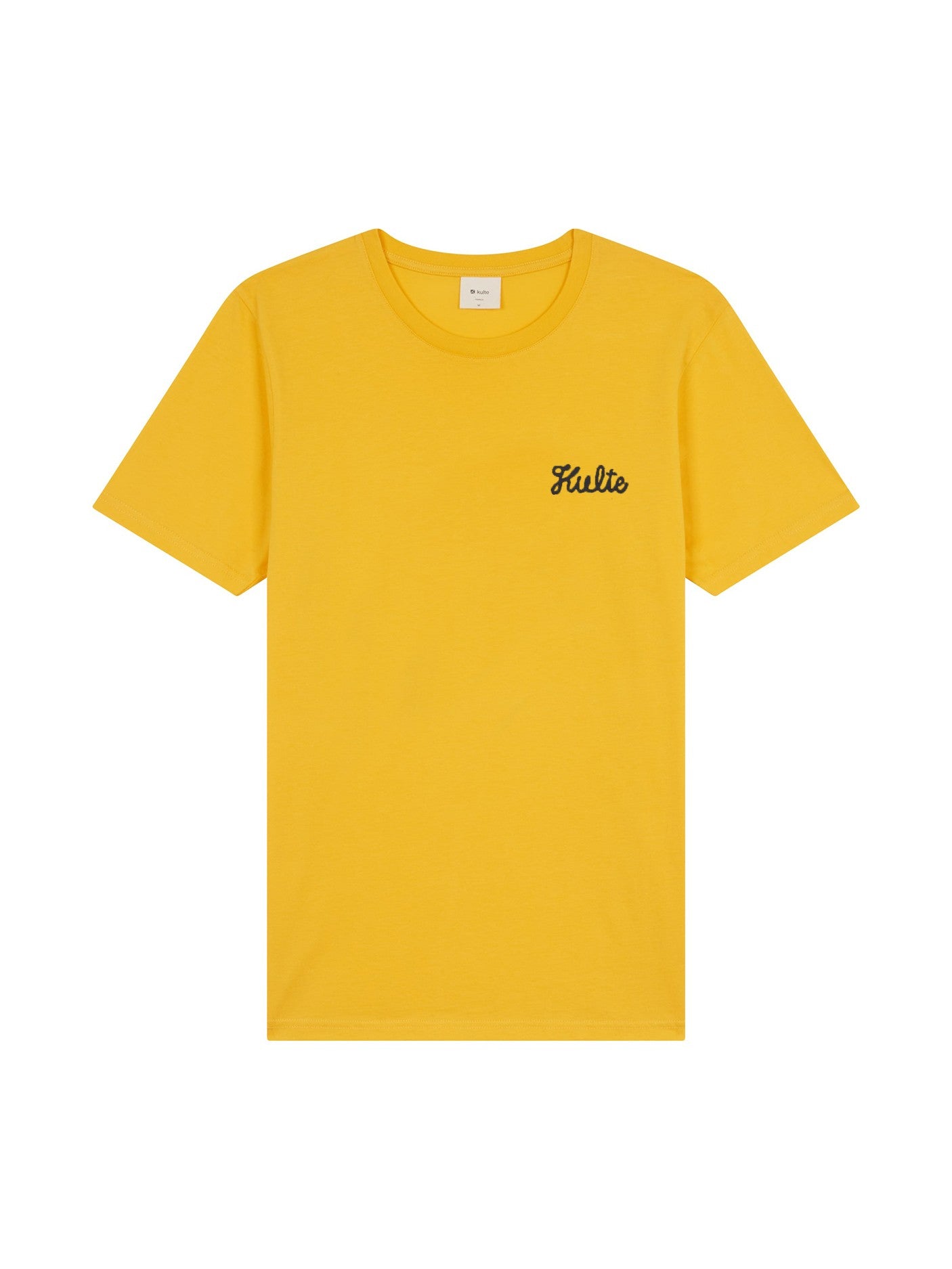 T-SHIRT CORPO SCRIPT YELLOW