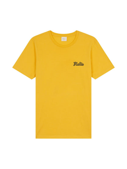 T-SHIRT CORPO SCRIPT YELLOW