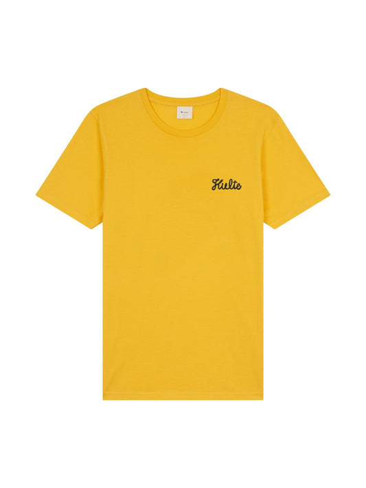 T-SHIRT CORPO SCRIPT YELLOW