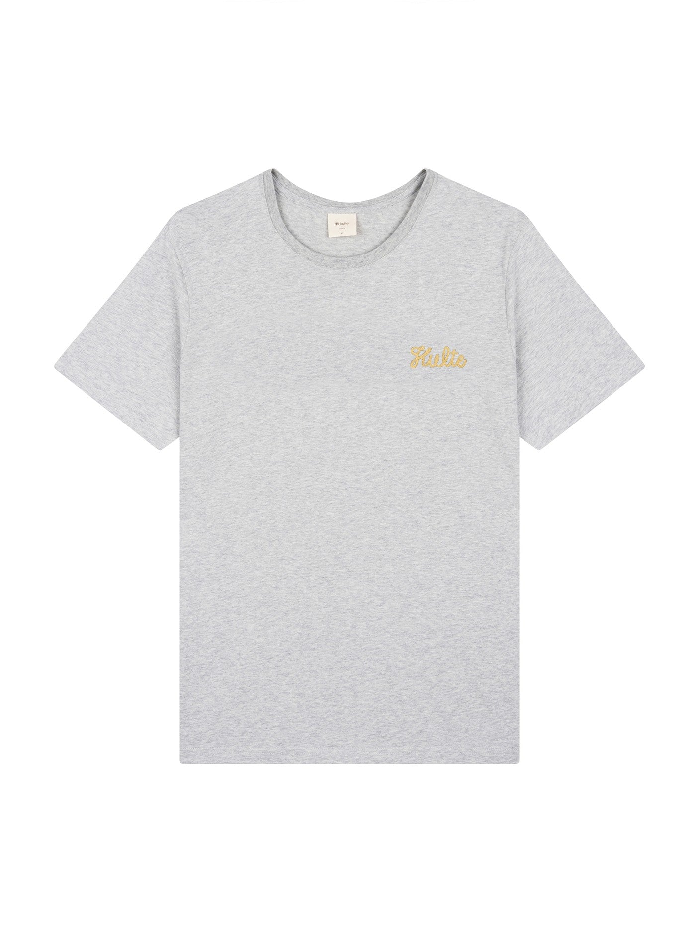 T-SHIRT CORPO SCRIPT GREY