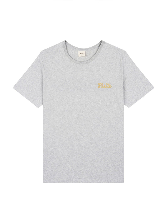 T-SHIRT CORPO SCRIPT GREY