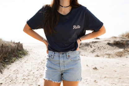 T-SHIRT CORPO SCRIPT GREEN