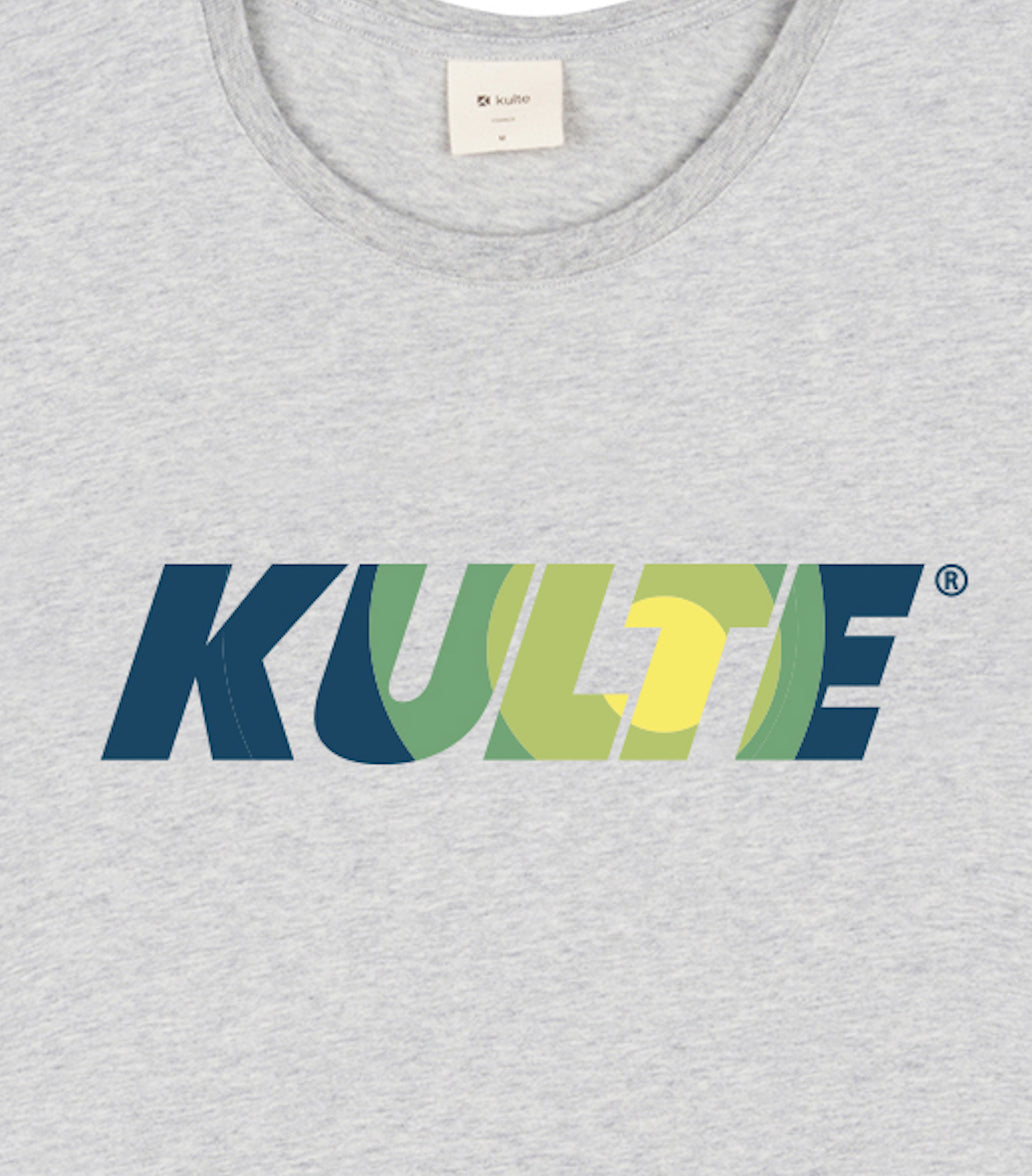 T-SHIRT CORPO ITALIC CIRCLE GREY