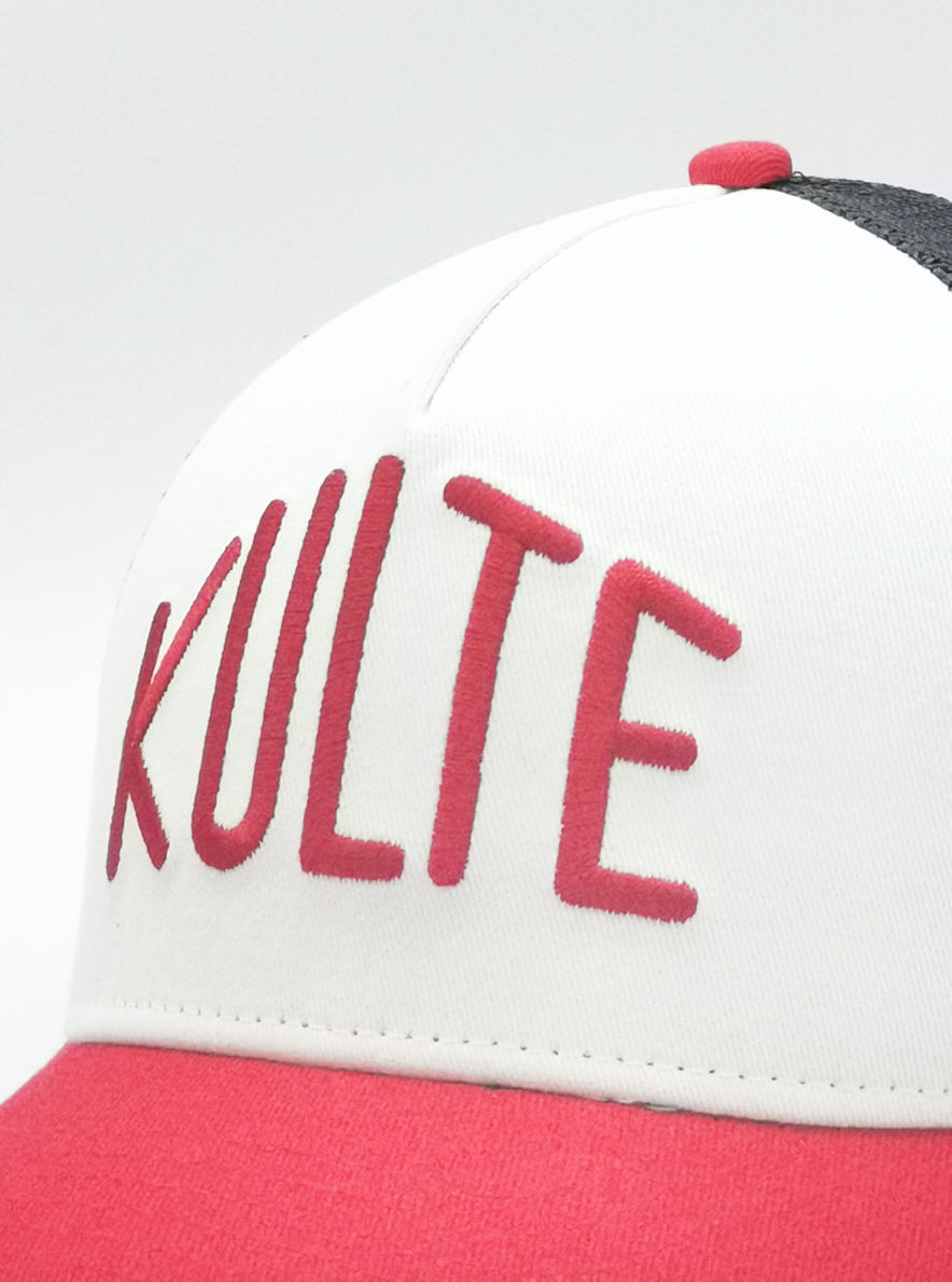 CASQUETTE TRUCKER VINTAGE RED