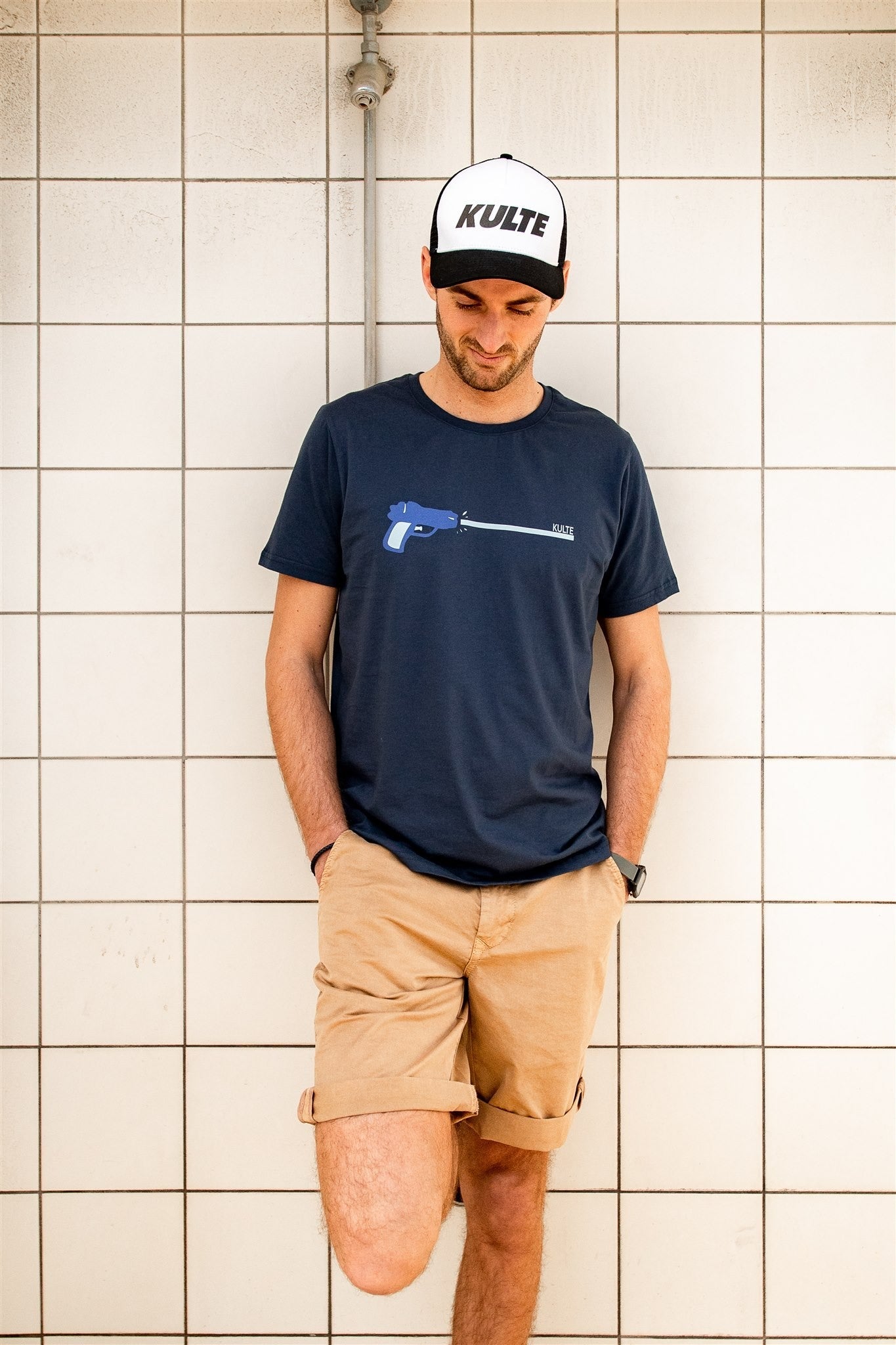 CASQUETTE ITALIC BLACK