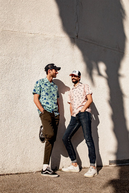 CASQUETTE TRUCKER VINTAGE PINK