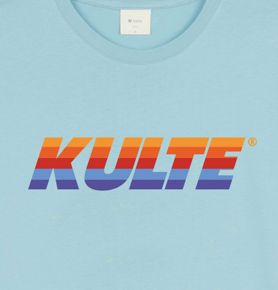 T-SHIRT CORPO ITALIC SUMMER LIGHT BLUE