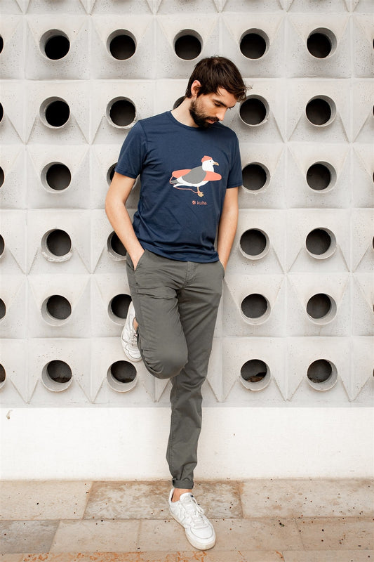 T-SHIRT MOUETTE NAVY