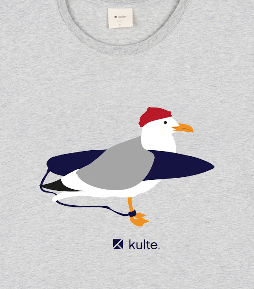 T-SHIRT MOUETTE GREY
