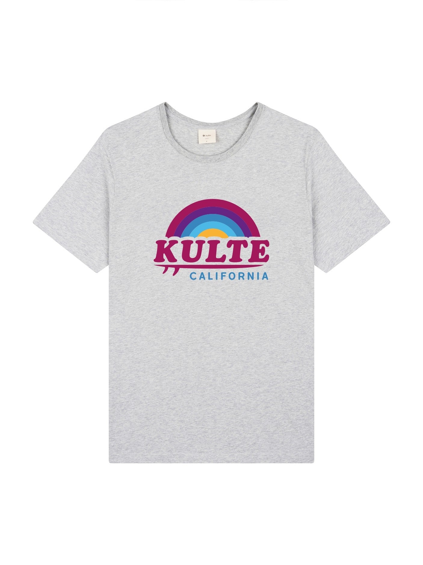 T-SHIRT CALIFORNIA SKY UNISEXE GREY