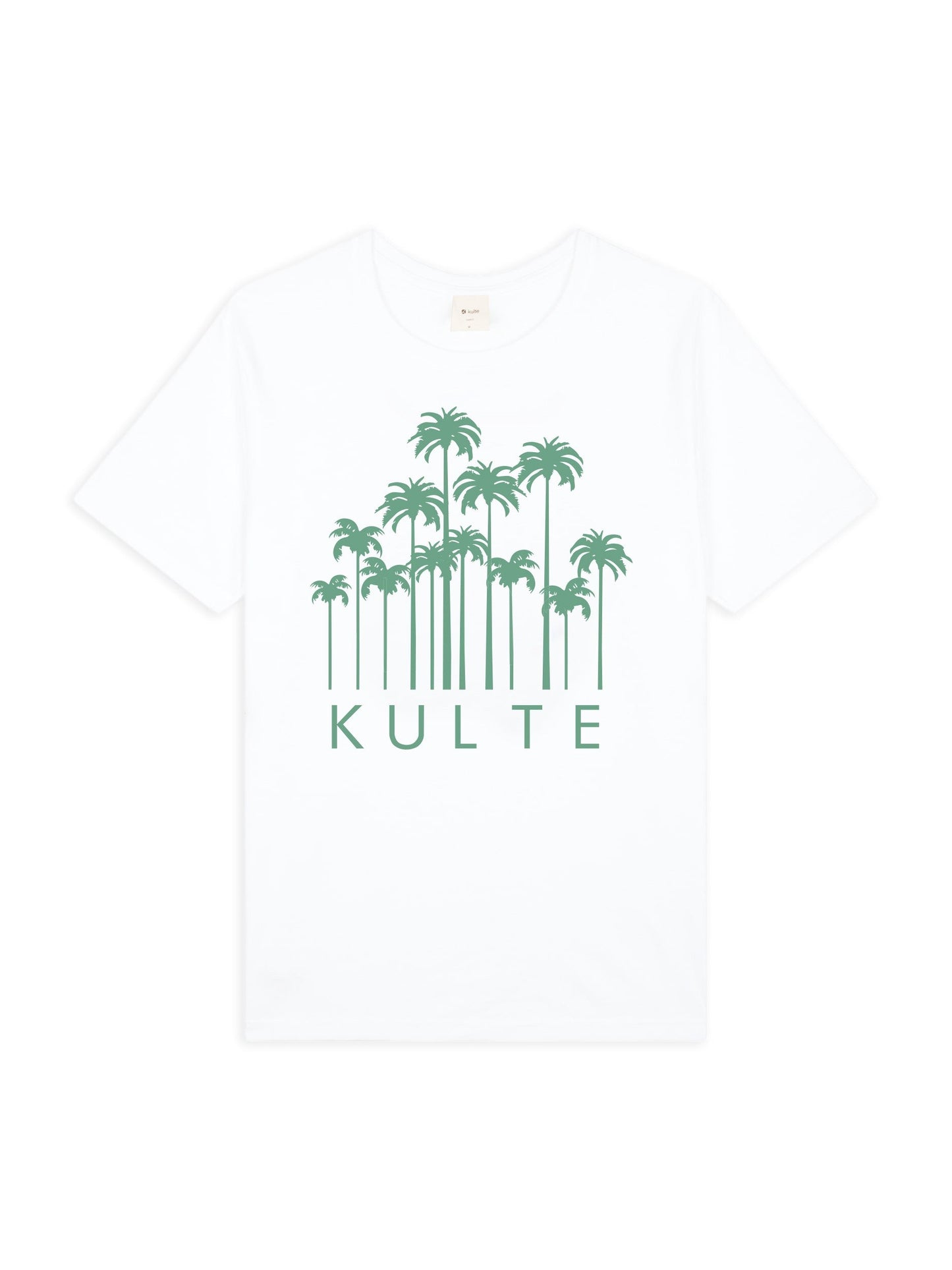 T-SHIRT PALMS WHITE