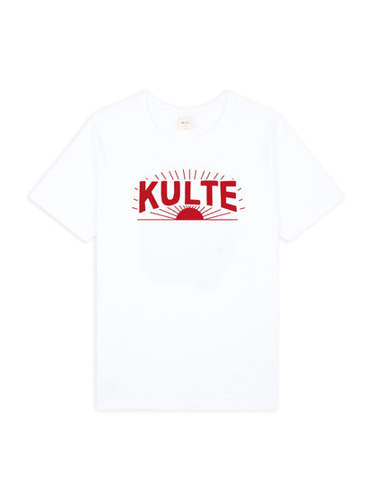 T-SHIRT SUNRED WHITE