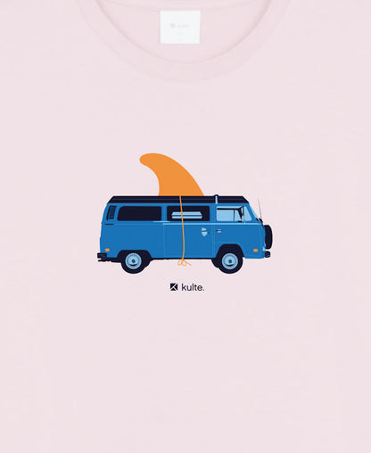 T-SHIRT VAN LIFE PINK