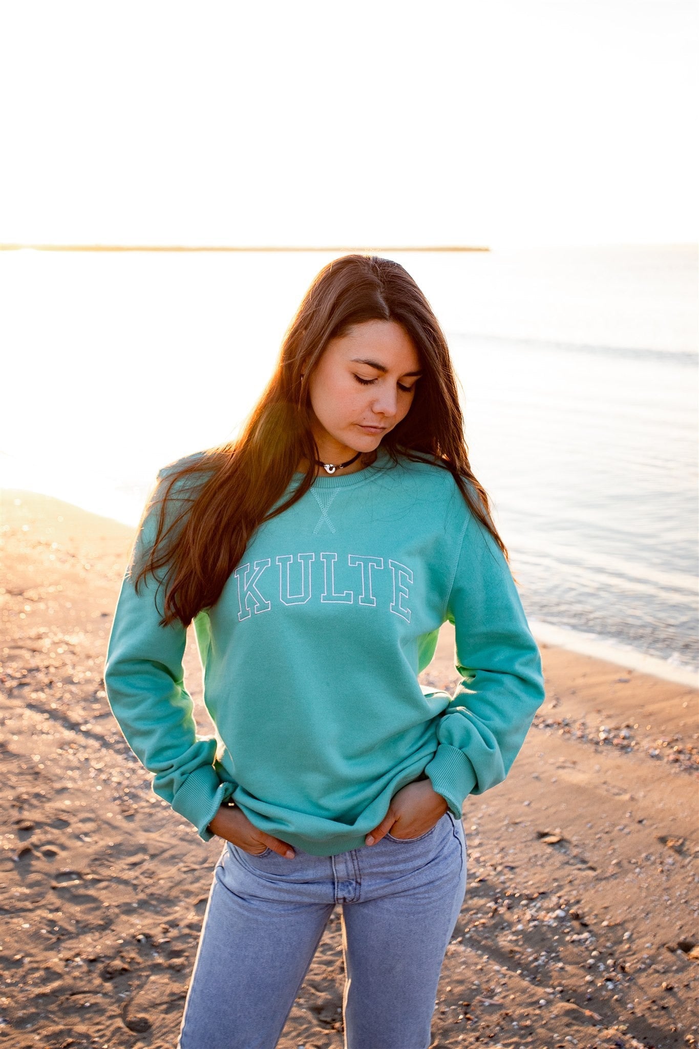ATHLETIC GREEN CORPO SWEATSHIRT