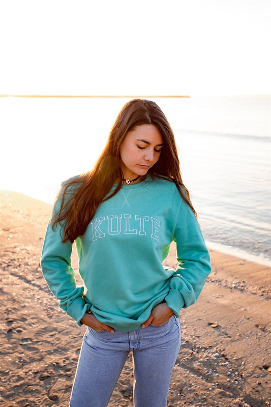 ATHLETIC GREEN CORPO SWEATSHIRT