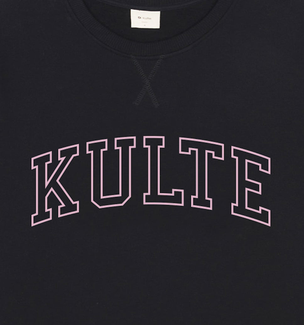 BLACK ATHLETIC CORPO SWEATSHIRT