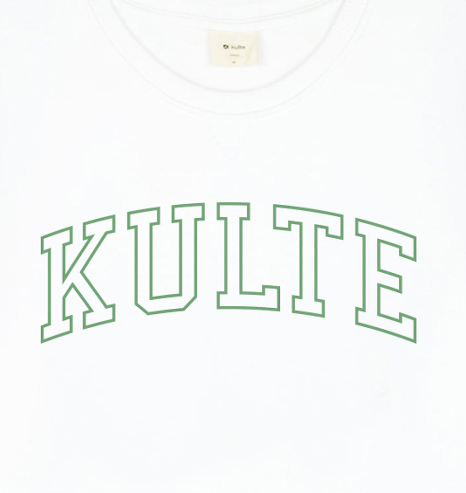 UNISEX CORPO SWEATSHIRT ATHLETIC WHITE