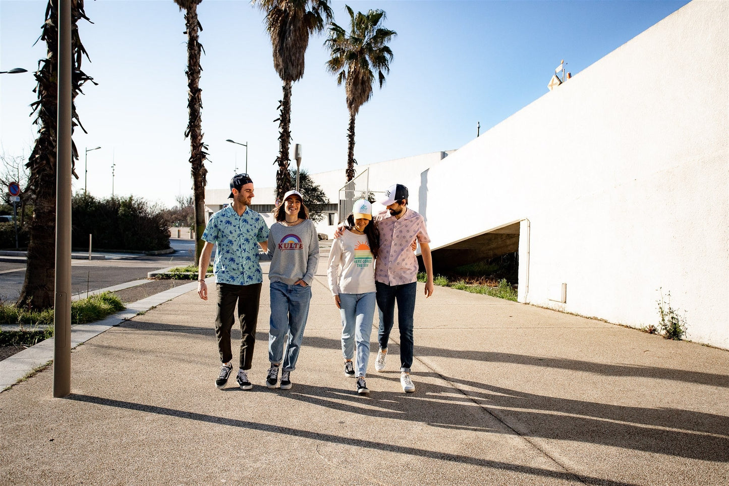 CALIFORNIA SKY GRAY WOMEN’S SWEATSHIRT