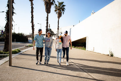 CALIFORNIA SKY GRAY WOMEN’S SWEATSHIRT