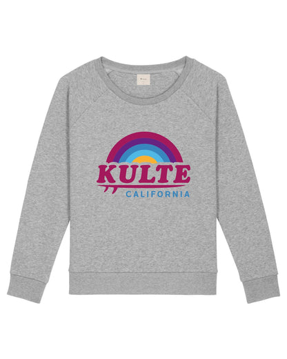 CALIFORNIA SKY GRAY WOMEN’S SWEATSHIRT
