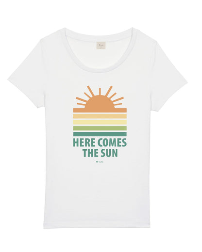 T-SHIRT FEMME SUN WHITE
