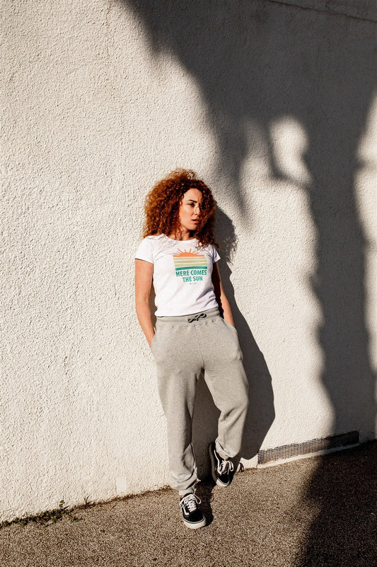T-SHIRT FEMME SUN WHITE