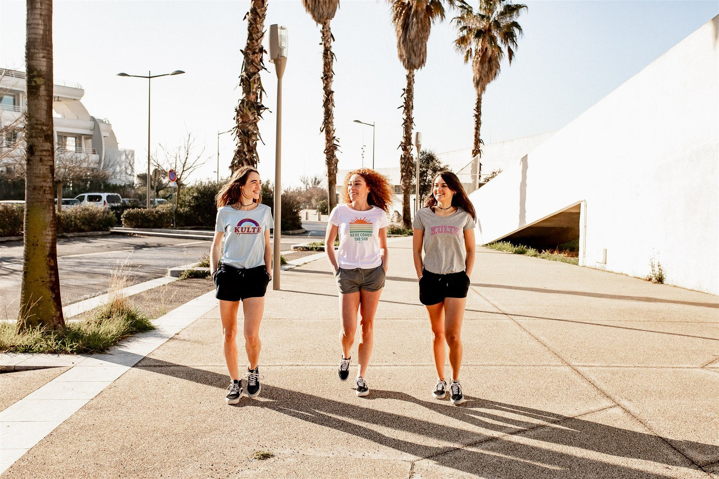 T-SHIRT FEMME SUN WHITE