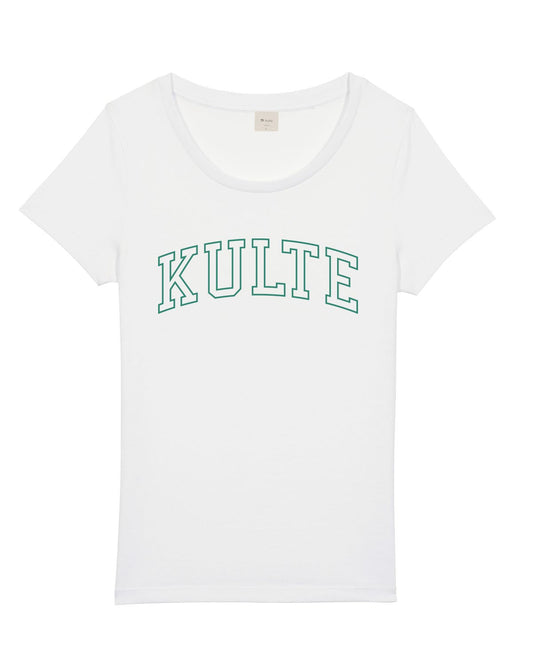 T-SHIRT FEMME ATHLETIC WHITE