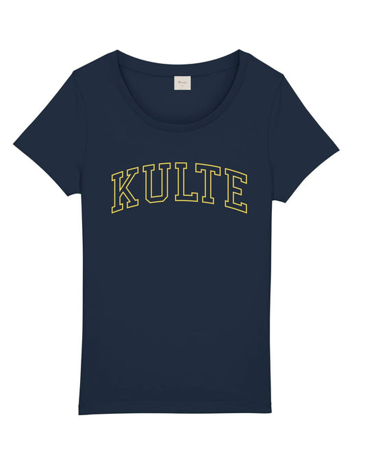 T-SHIRT FEMME ATHLETIC NAVY
