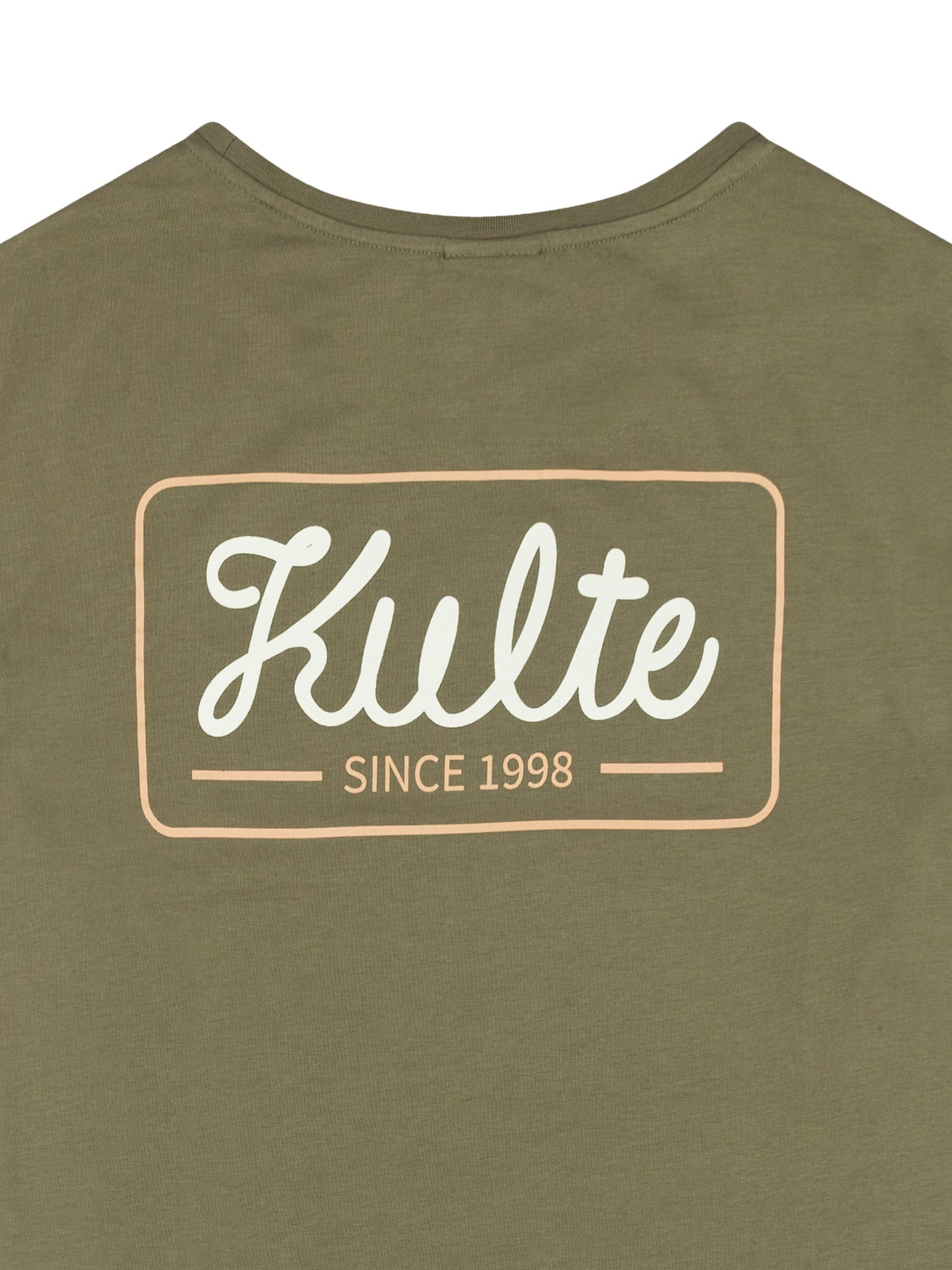 KAKI STAMPED T-SHIRT